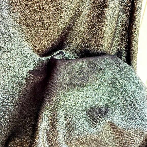 Vintage Betsey Johnson Halter Cocktail Dress in Metallic Black Silver size 4 Y2K - Picture 5 of 10